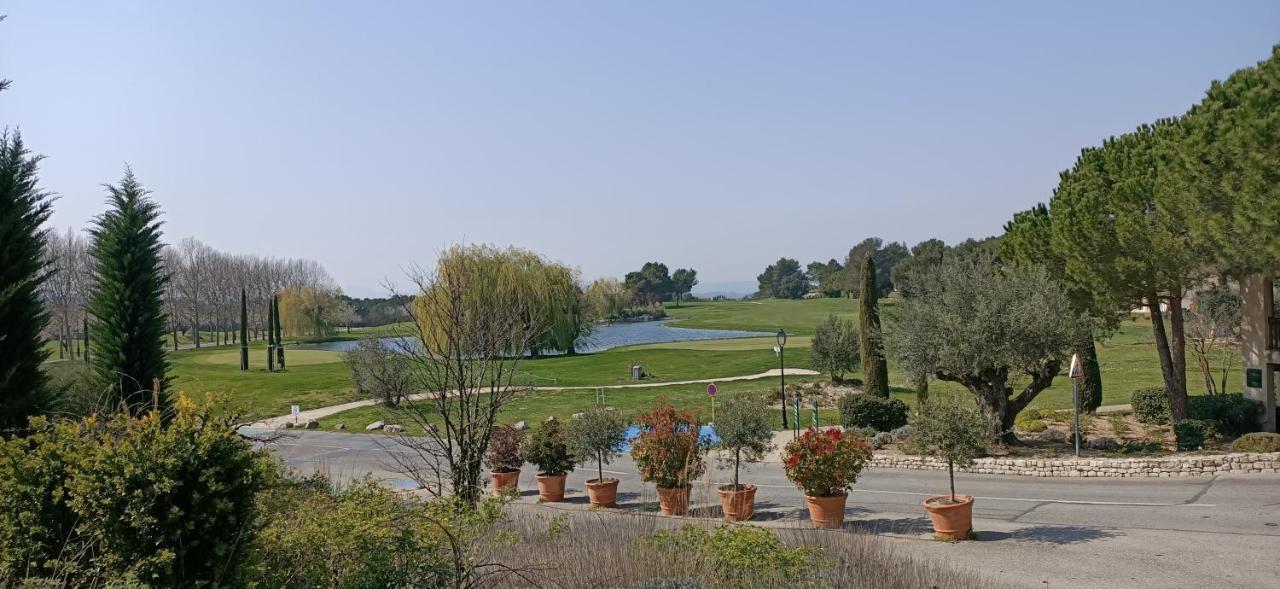 Charmant T2 Climatise Avec Belle Vue , Golf De Pont-Royal Mallemort Kültér fotó