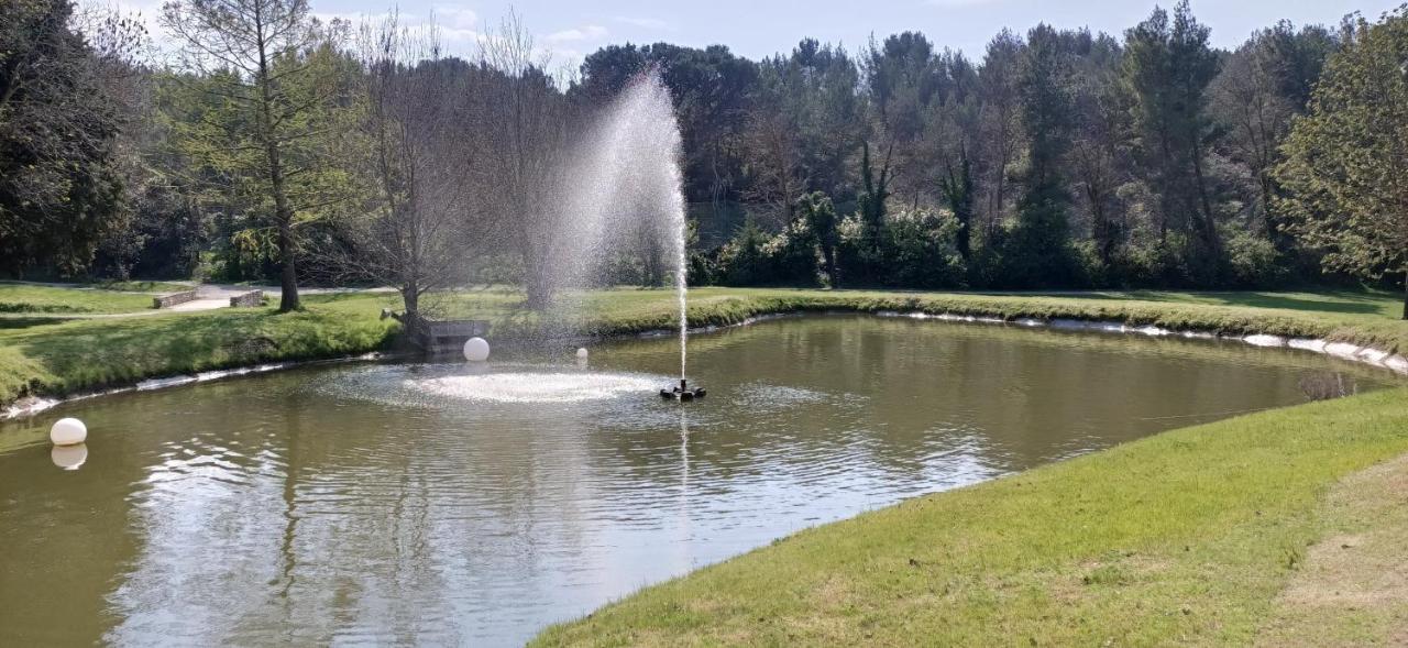 Charmant T2 Climatise Avec Belle Vue , Golf De Pont-Royal Mallemort Kültér fotó